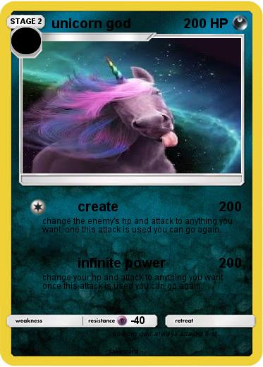 Pokemon unicorn god