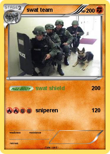 Pokemon swat team