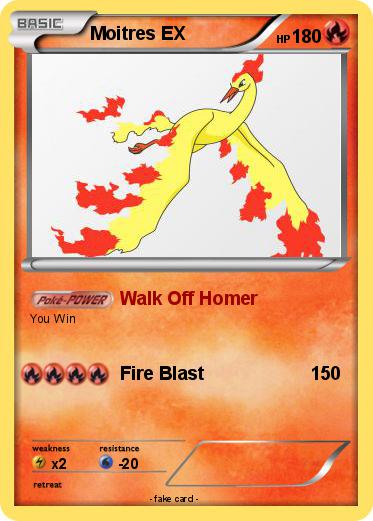 Pokemon Moitres EX