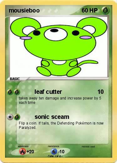 Pokemon mousieboo