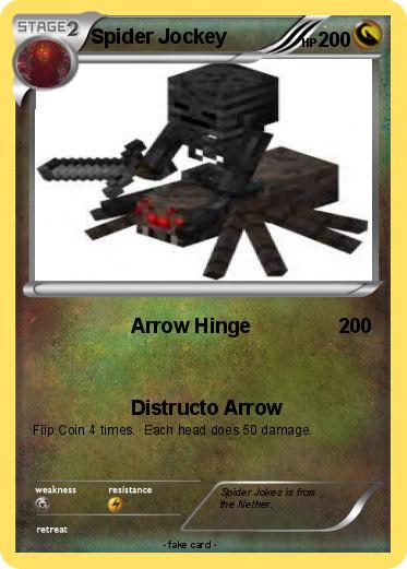 Pokemon Spider Jockey