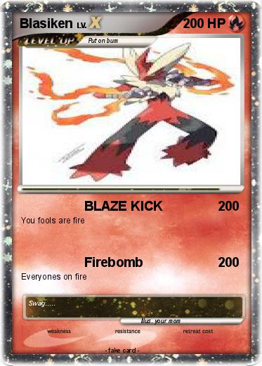 Pokemon Blasiken