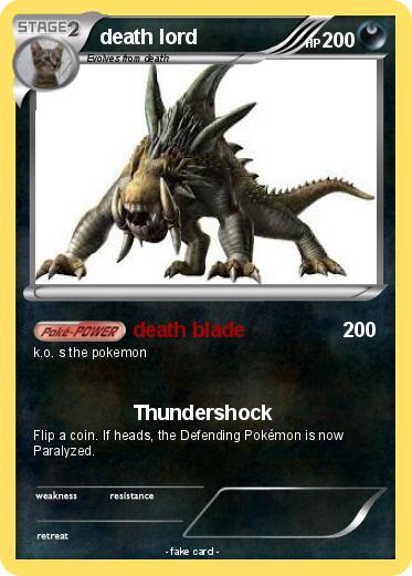 Pokemon death lord