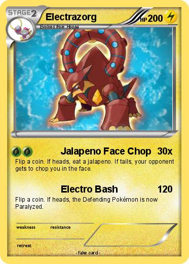 Pokemon Electrazorg Pokemon Electrazorg