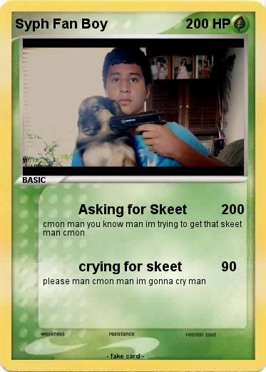 Pokemon Syph Fan Boy