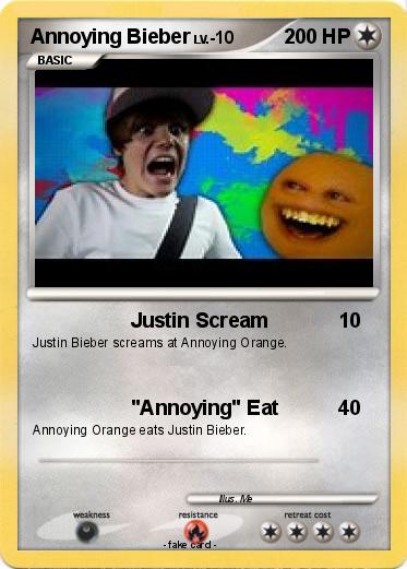Pokemon Annoying Bieber