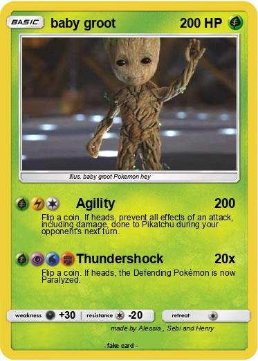 Pokemon baby groot