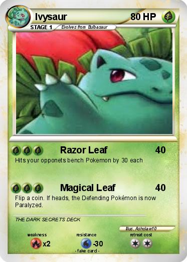 Pokemon Ivysaur