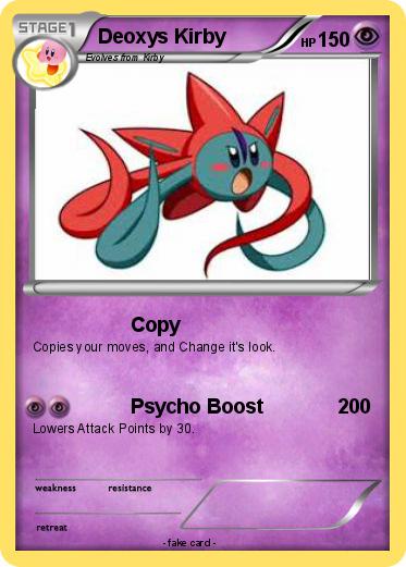 Pokemon Deoxys Kirby