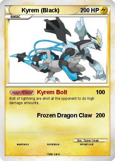 Pokemon Kyrem (Black)