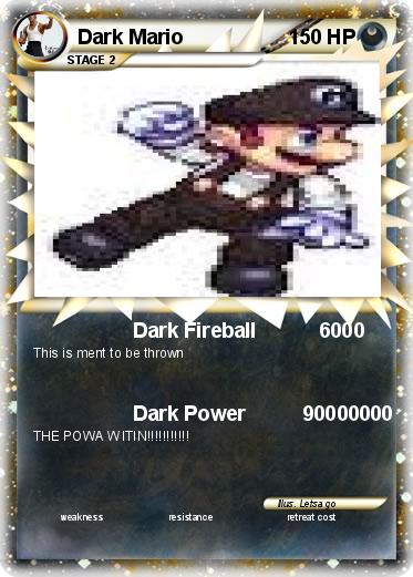 Pokemon Dark Mario
