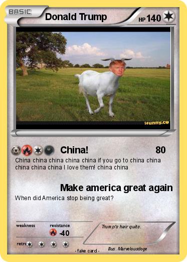Pokemon Donald Trump