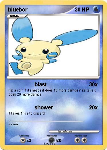 Pokemon bluebor