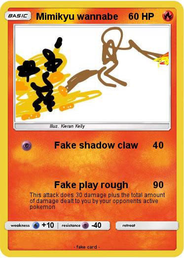 Pokemon Mimikyu wannabe