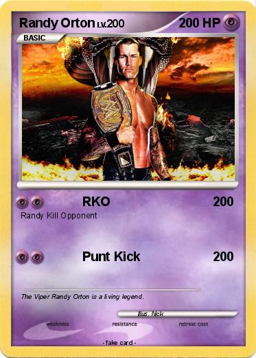 Pokemon Randy Orton