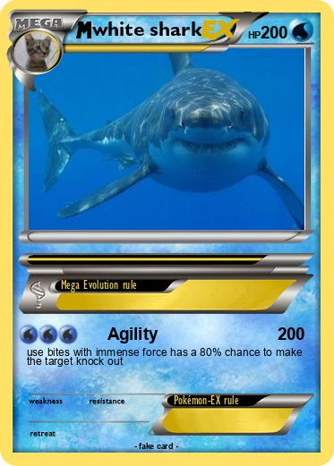 Pokemon white shark