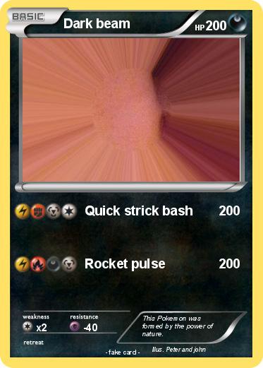 Pokemon Dark beam