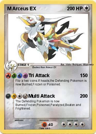 Pokemon M Arceus EX