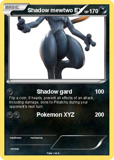 Pokemon Shadow mewtwo EX