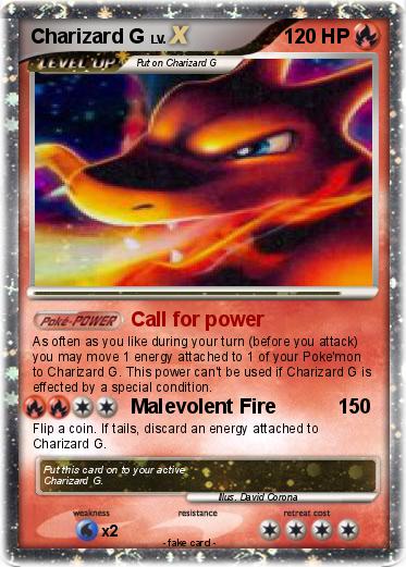 Pokemon Charizard G