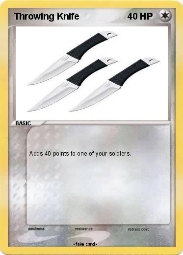 Pokemon Throwing Knife