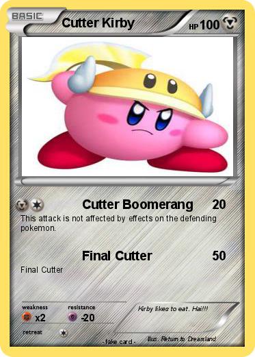 Pokemon Cutter Kirby
