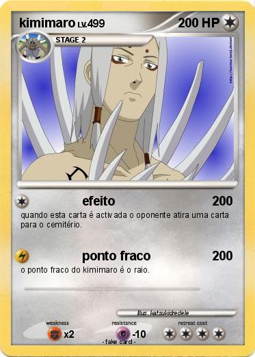 Pokemon kimimaro