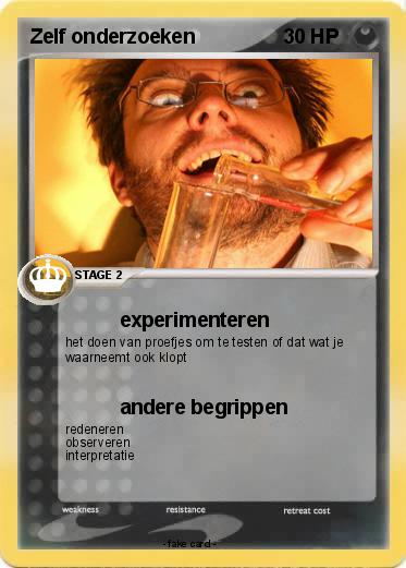 Pokemon Zelf onderzoeken