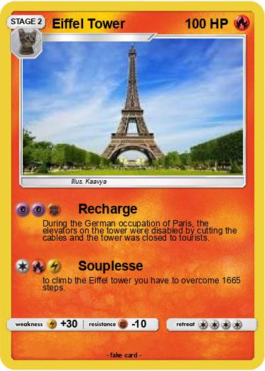 Pokemon Eiffel Tower
