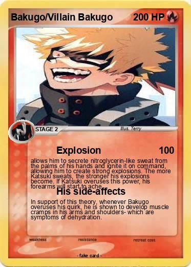 Pokemon Bakugo/Villain Bakugo