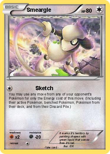 Pokemon Smeargle