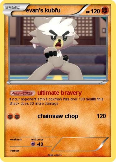 Pokemon evan's kubfu