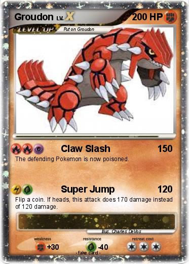 Pokemon Groudon