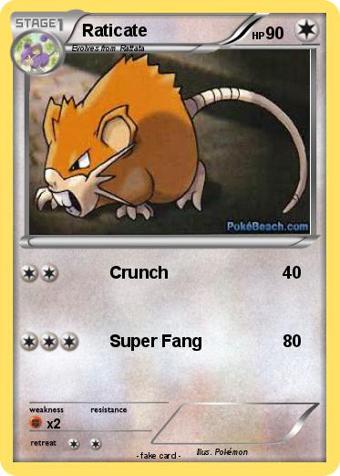 Pokemon Raticate