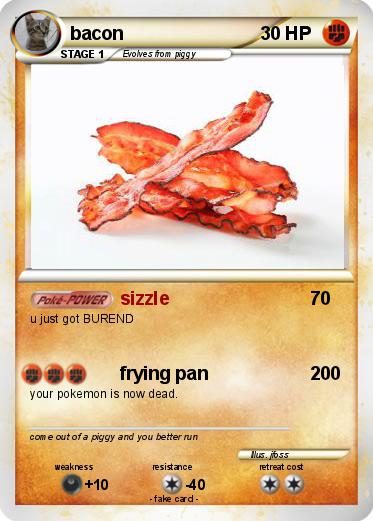 Pokemon bacon