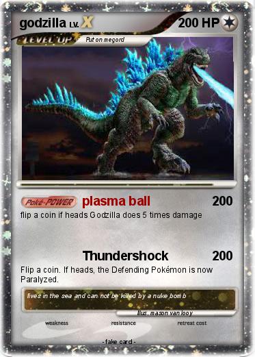 Pokemon godzilla