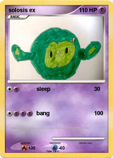 Pokemon solosis ex