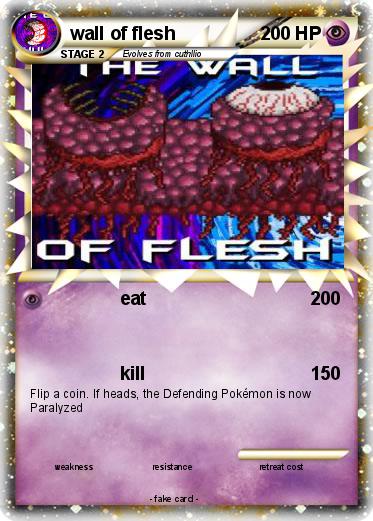 Pokemon wall of flesh