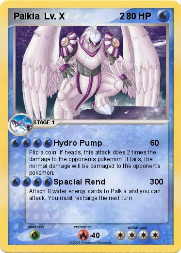 Pokemon Palkia  Lv. X                      2 