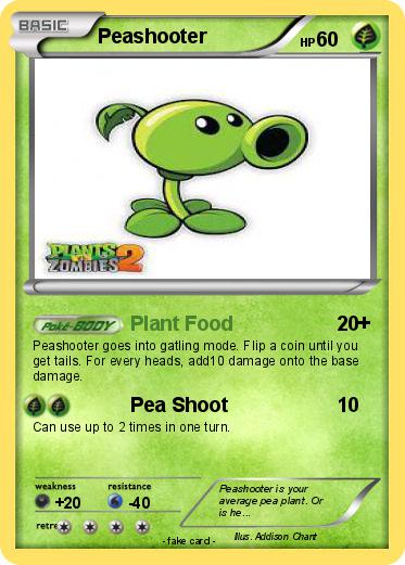 Pokemon Peashooter