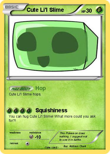 Pokemon Cute Li'l Slime