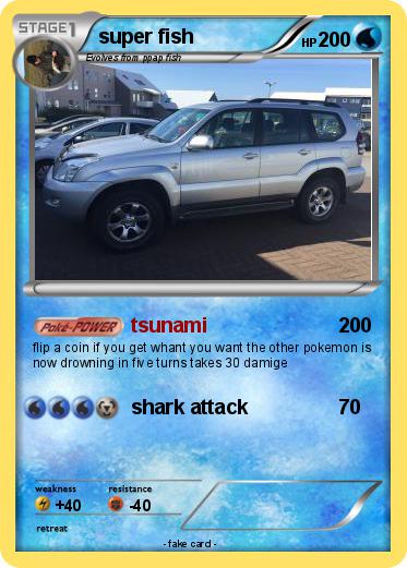 Pokemon super fish