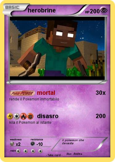 Pokemon herobrine