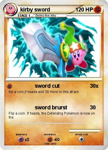 Pokemon kirby sword