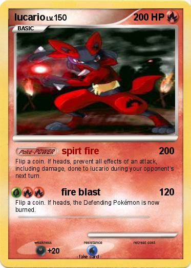 Pokemon lucario