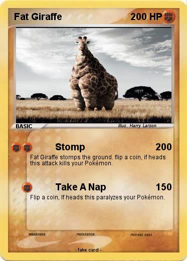 Pokemon Fat Giraffe