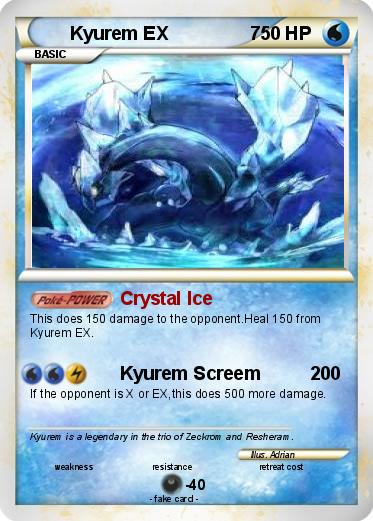 Pokemon Kyurem EX                7
