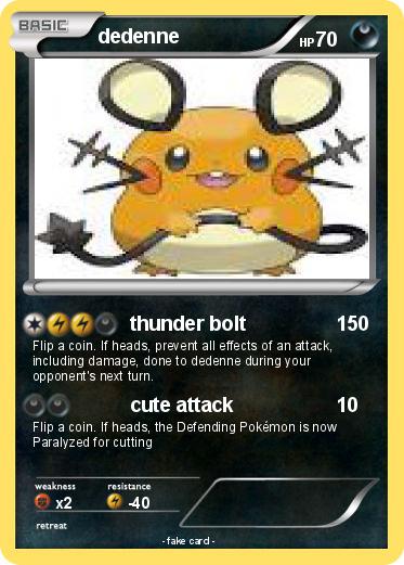 Pokemon dedenne
