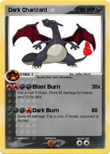 Pokemon Dark Charizard