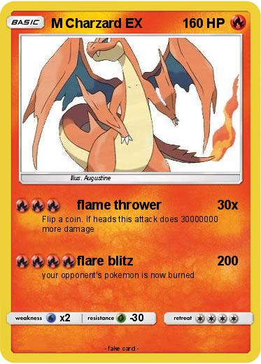 Pokemon M Charzard EX